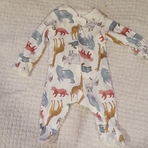 Animal Print Kids One Piece